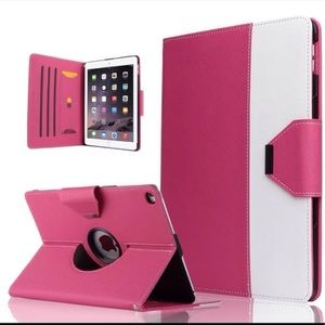 IPad Pro 9.7 / iPad Air 2 magenta leather case
